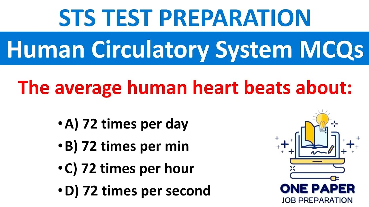 Science MCQs | Human Circulatory System MCQs | STS Test Preparation | IBA