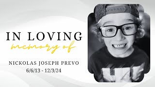 Nickolas Joseph Prevo (Funeral)
