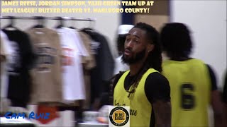 JAMES REESE, JORDAN SIMPSON, TAJH GREEN TEAM UP AT MET LEAGUE! BUZZER BEATER VS. MARLBORO COUNTY!