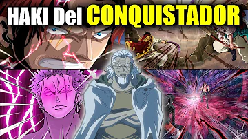 ¿Quién tiene el Haki del Conquistador supremo?