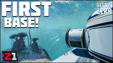 Building Our First Sea BASE ?! Subnautica Below Zero Seaworthy Update Ep.4 | Z1 Gaming