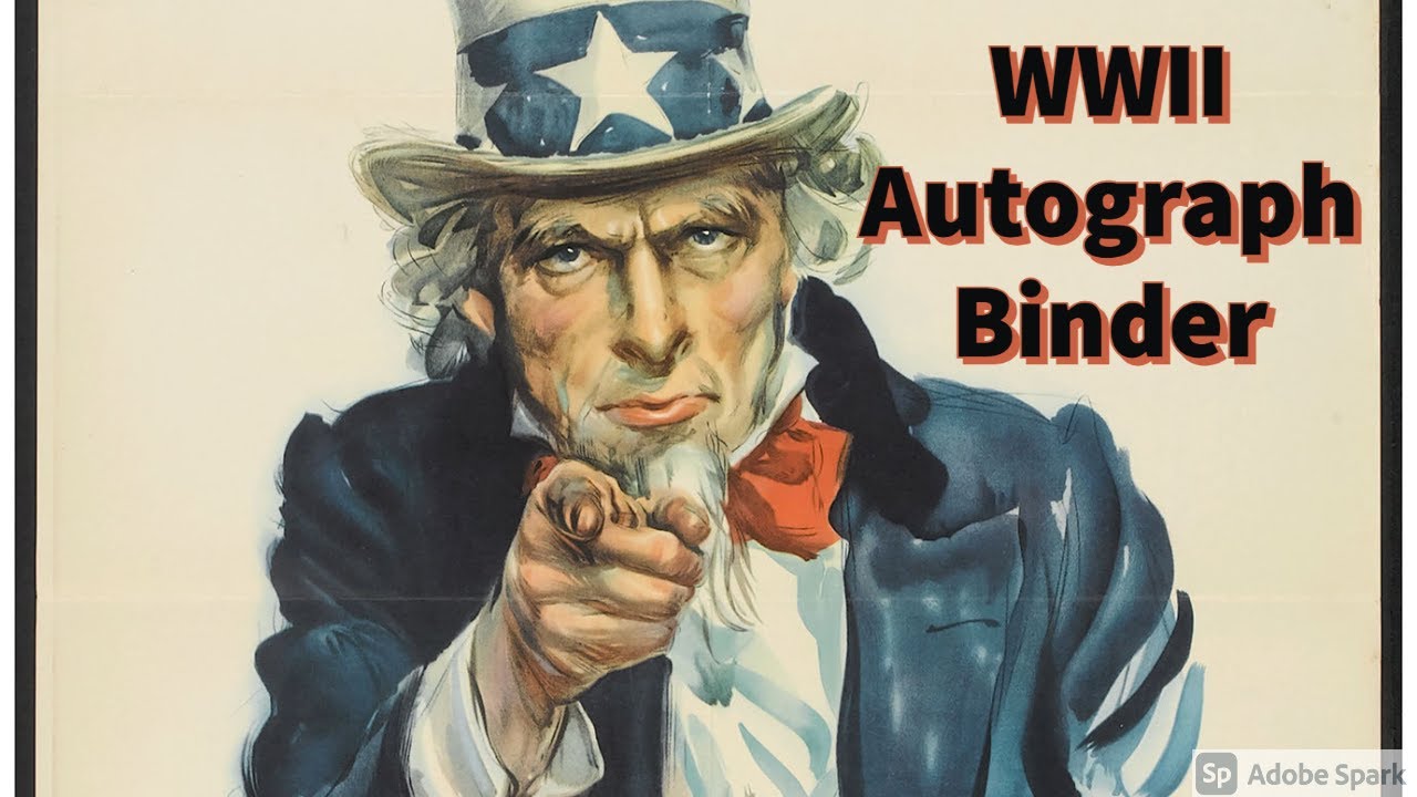 WWII TTM Autograph Binder - Segment #1