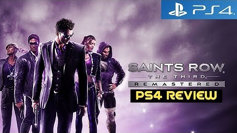 Saints Row The Third Remastered: PS4 Review
