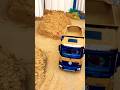 🚧REALISTIC Rc Dumptruck backing up. #dumptruck #rcconstruction #indiayoutube #shorts