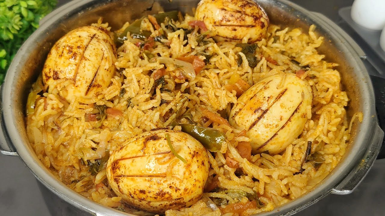 ఇంతకుముందు మీరెన్నడూ రుచి చూడని ఎగ్ పులావ్ 😋జన్మలో మర్చిపోరు🥰 Egg pulao Recipe Anda Biryani Recipe 
