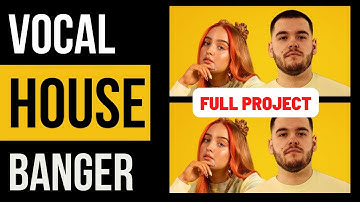 Vocal House Banger Like Navos, Alex Hobson, Joel Corry [Full Ableton Project]