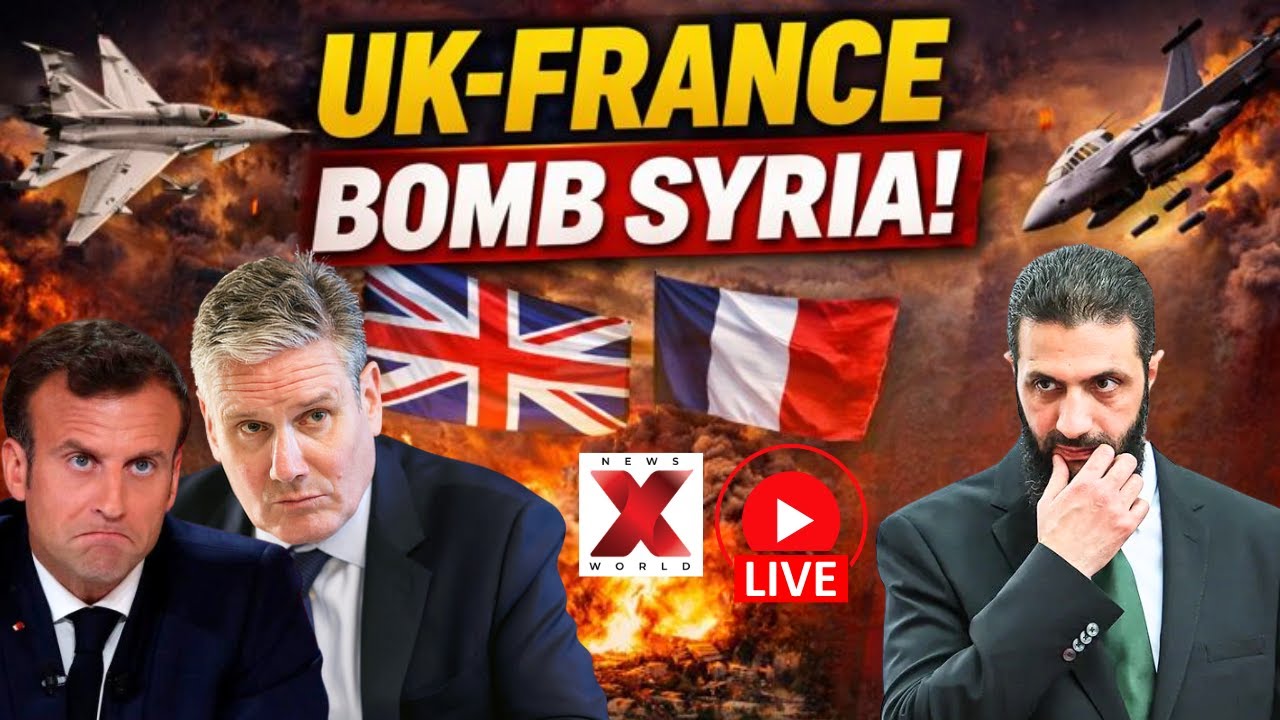 Syria Airstrike LIVE: Joint Britain France airstrikes hit Islamic arms dump in Syria | Syria LIVE