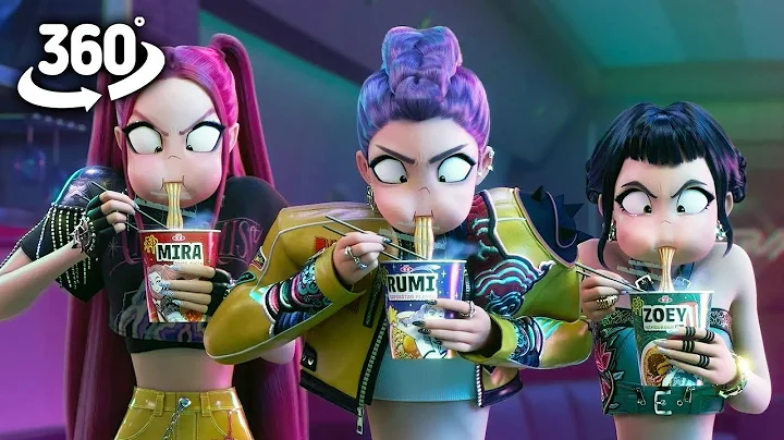 Find Hidden KPOP DEMON HUNTERS | 360° VR Animation