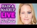 Awesome Transformation with Blue Natural Smokey Eye Look! Fair Mature Skin