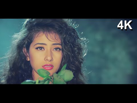 4K VIDEO Aapse Pahle Na Aapke Baad Anokha Andaz Movie Song Alka Yagnik Vinod Rathod 