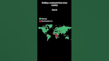 Getting a comment from every country - Part 6