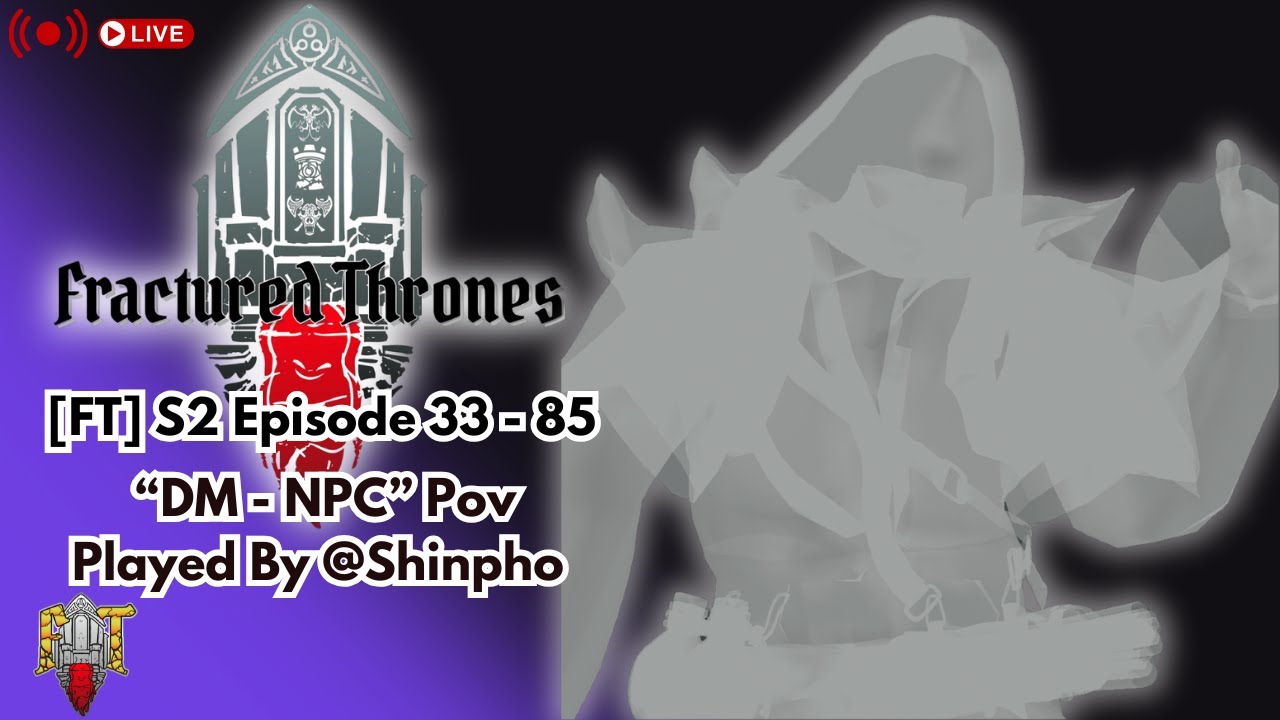 Fractured Thrones S2 Past Events | Linwood Estate | Vincent Graham | VRChat RP