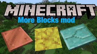 Minecraft (More Blocks mod) screenshot 2