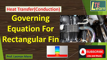 Governing Equation For Rectangular Fin