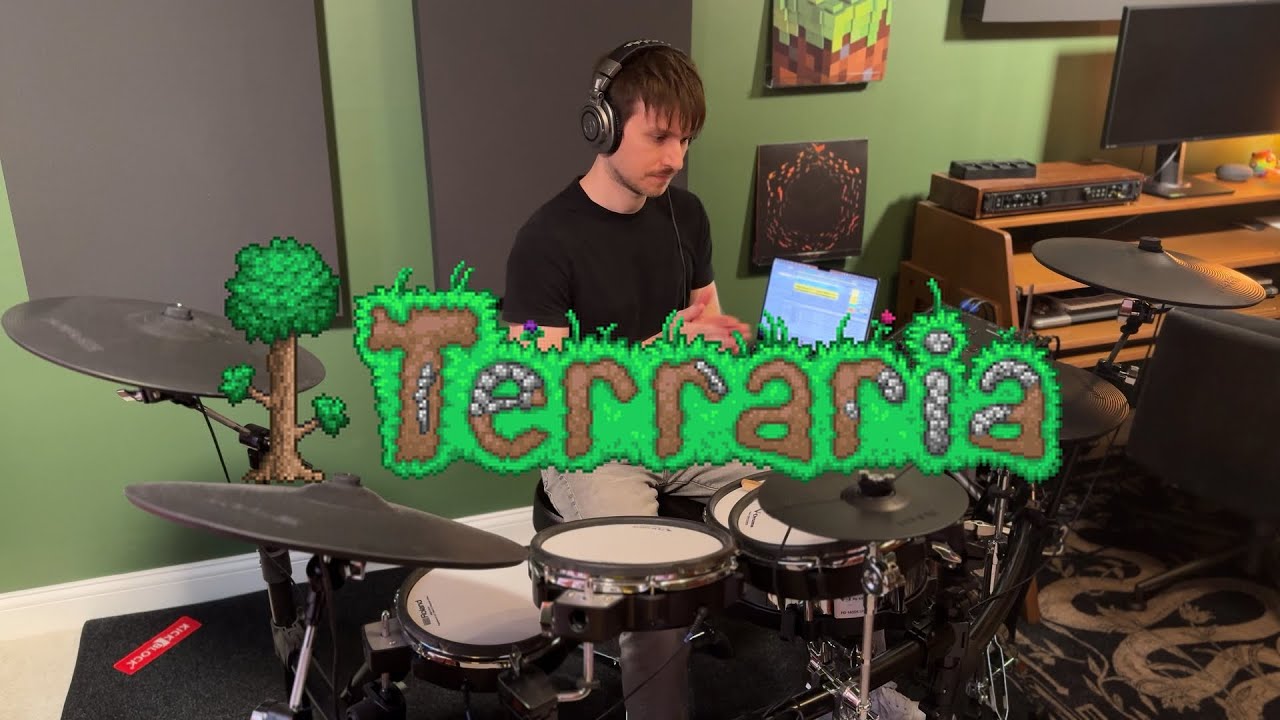 Terraria - Overworld Day (Drum Cover)