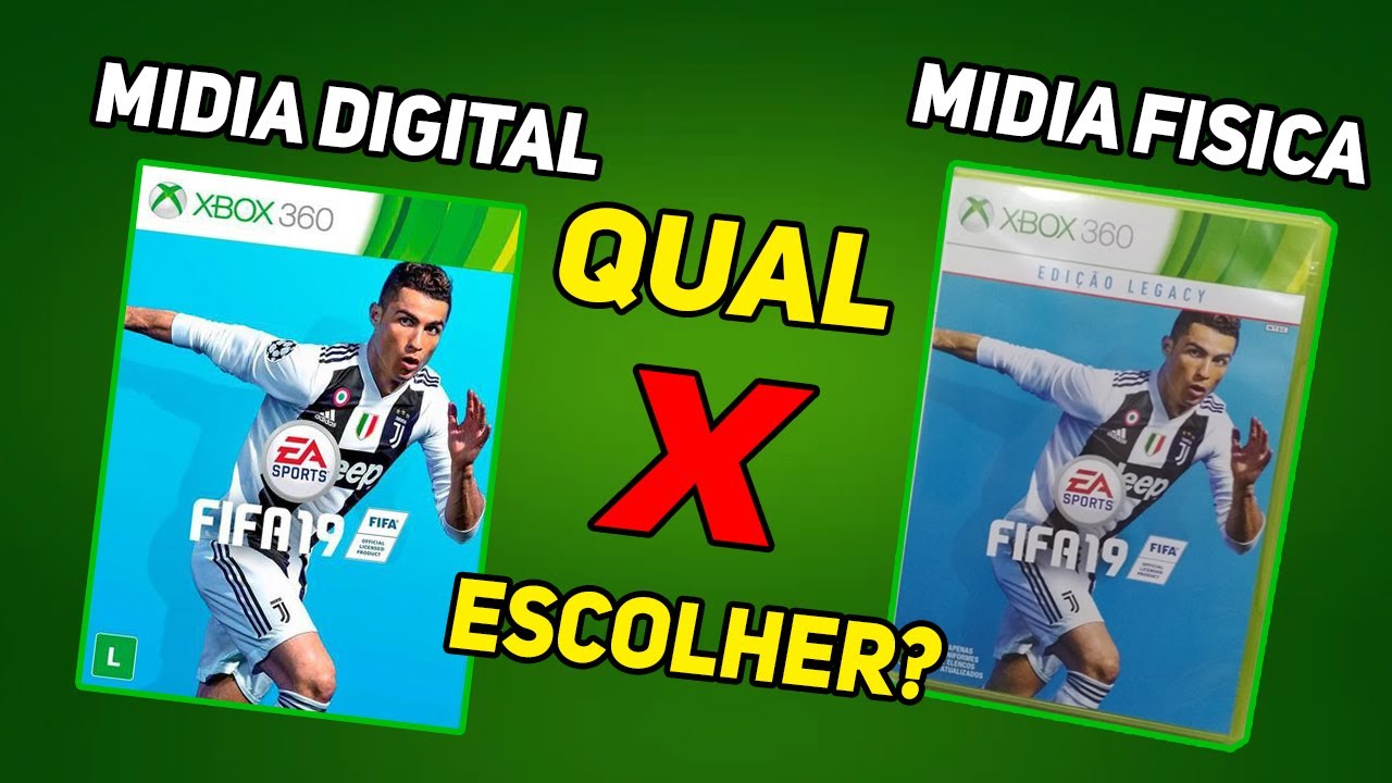 Fifa 19 Midia Digital xbox 360 - Wsgames - Jogos em Midias Digitas