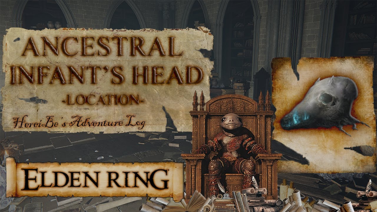 Ancestral Infant's Head Location Elden Ring YouTube