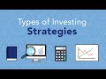 5 Types of Investing Strategies | Phil Town