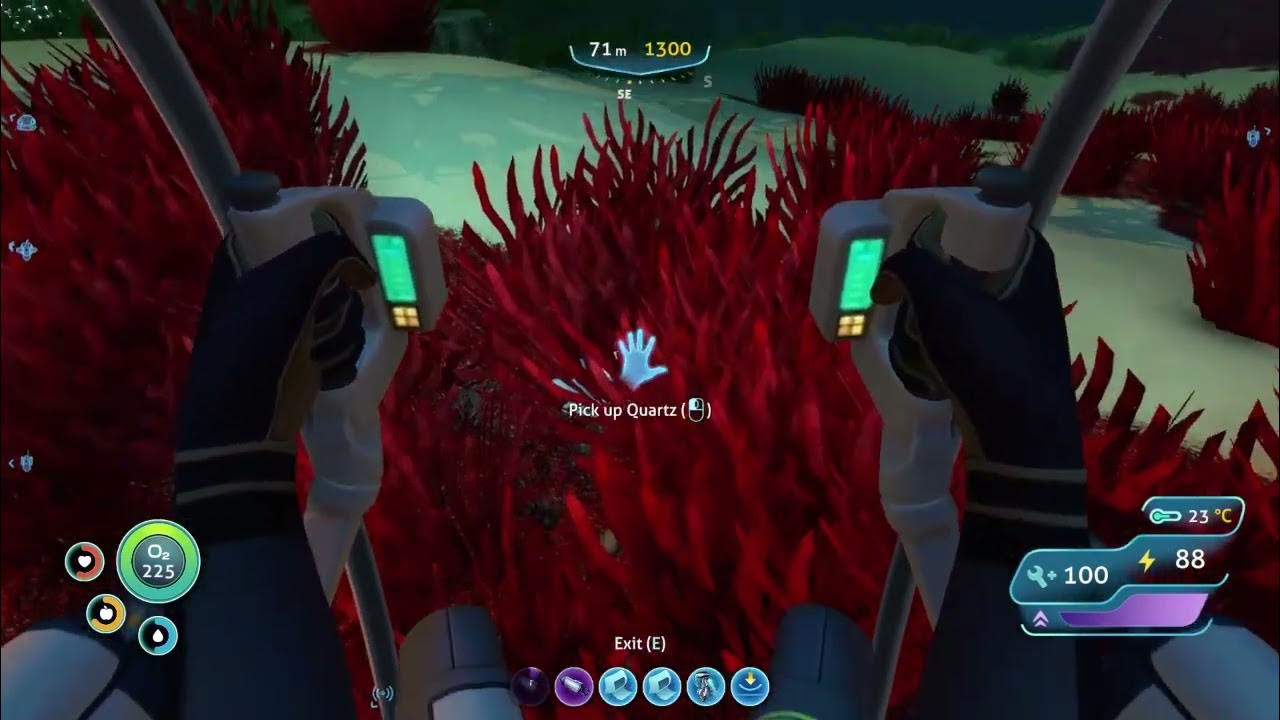 Subnautica Where to find Quartz for glass YouTube