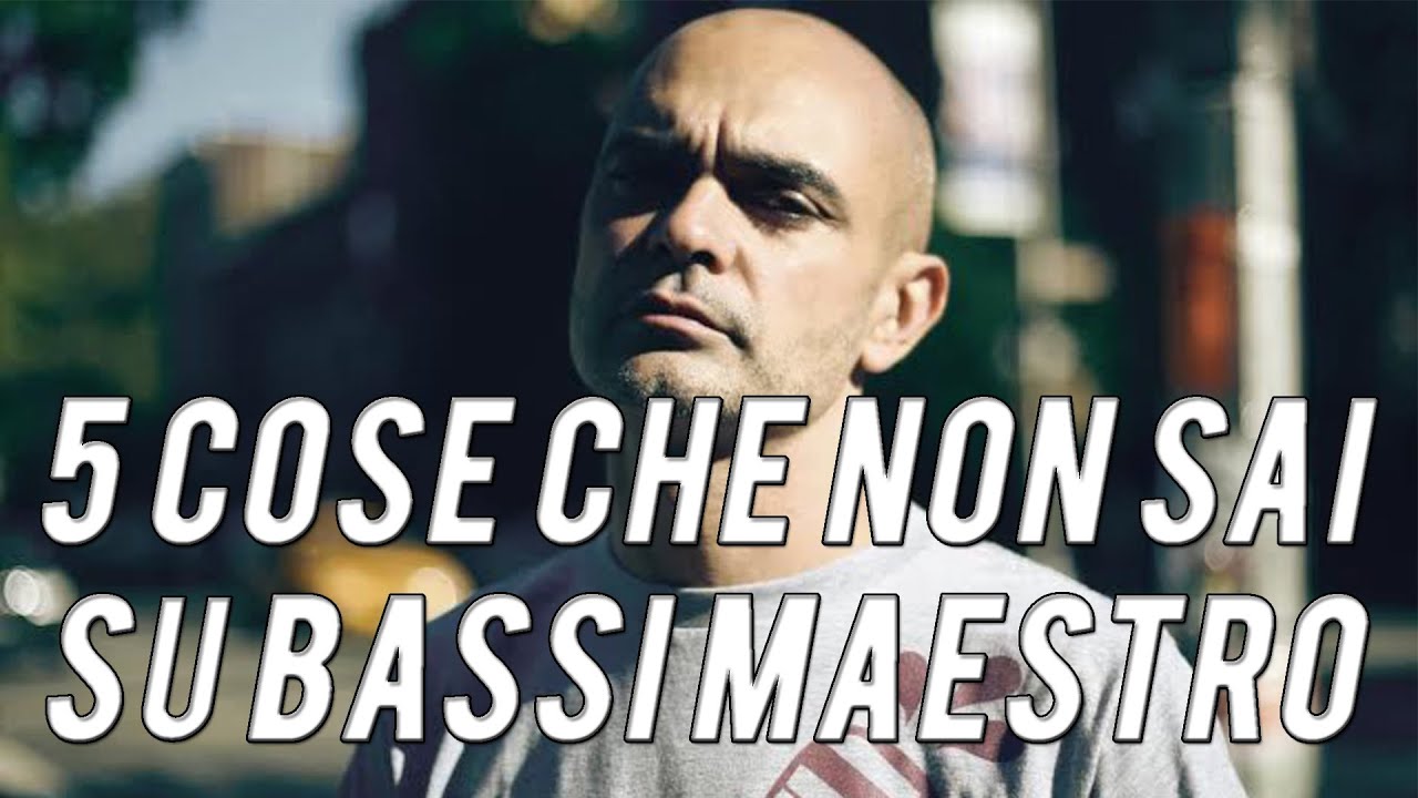 5 COSE CHE NON SAI SU BASSI MAESTRO - YouTube