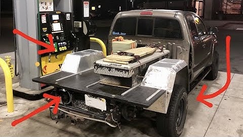 FLATBED CAMPER Build. Part 2.