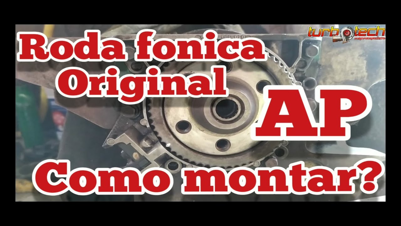 Roda fonica original do AP flex , ensinando a montar .