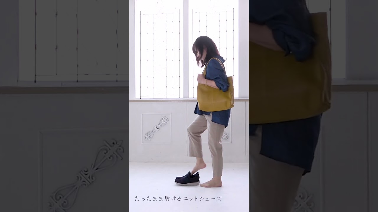 ハルメク たったままはける防水スニーカー(46_23.0cm 70_ブロンズ 