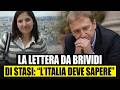 LA LETTERA DA BRIVIDI DI ALBERTO STASI DAL CARCERE: &ldquo;L&rsquo;ITALIA DEVE SAPERE&rdquo;