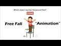 Free Fall Motion and Gravitational Forces Explained