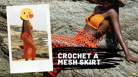 Learn How to Create a Stunning Crochet Mesh Skirt