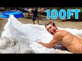 100FT Slime Slip N Slide! Ft Nick Uhas.