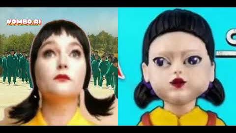 Every Squid Game Doll Singing🎤 Numa Numa (DeepFake)