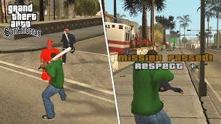 Groves vs Bloods Gang Wars Introduction Mission In GTA San Andreas! (Fictional Gang vs Real Gang)