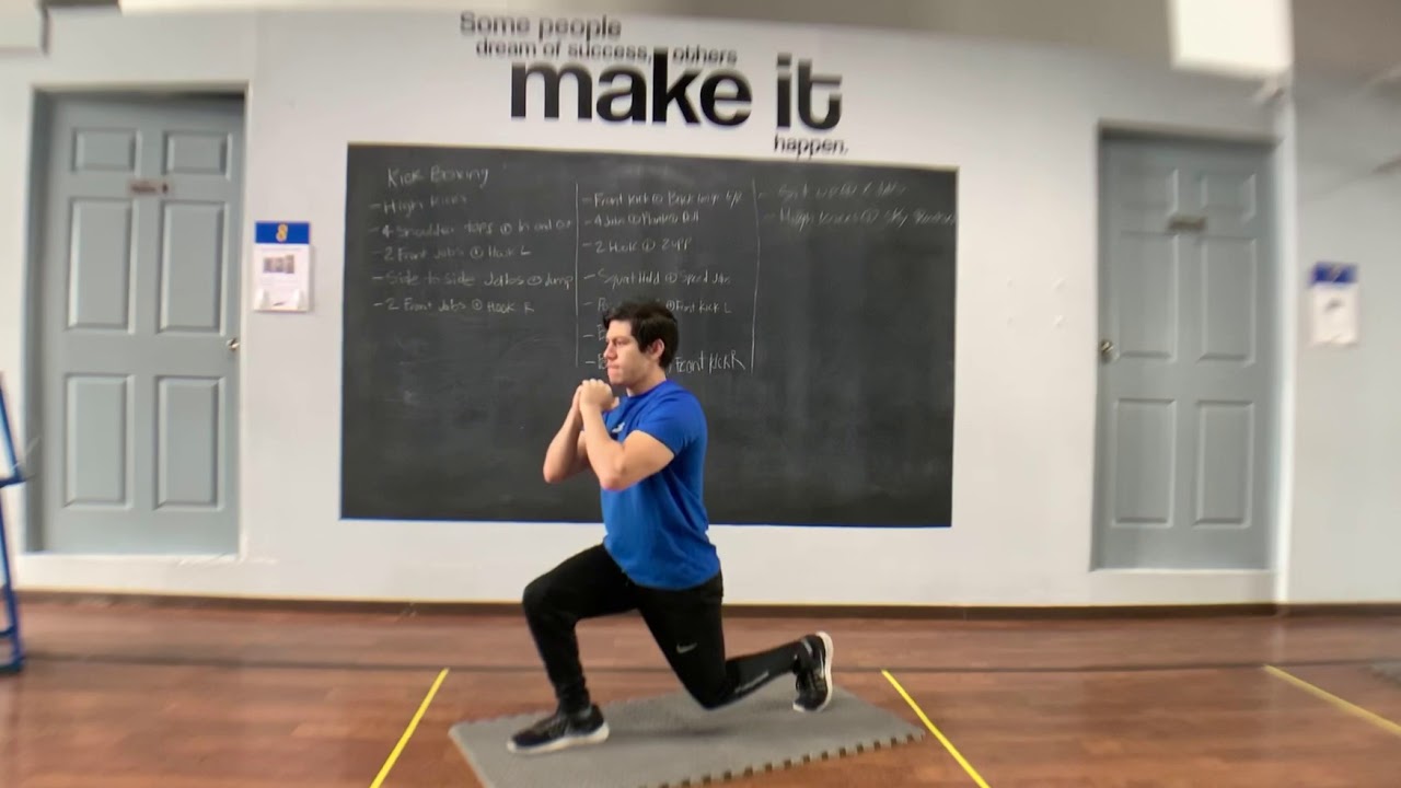 Lunge + pistol squat - YouTube