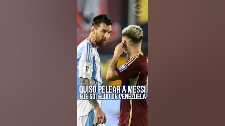 Yeferson Soteldo buscaba provocar a Leo Messi durante todo el partido 😱