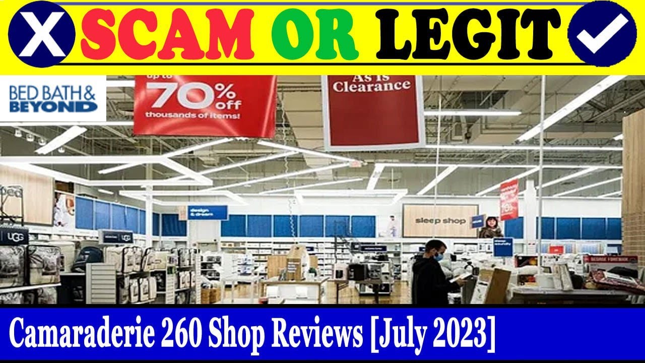 Camaraderie 260 Shop Reviews (July 2023) - Is This A Trustworthy Site