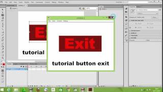 How to Make Button Exit in Adobe Flash