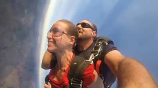 Will's skydiving proposal