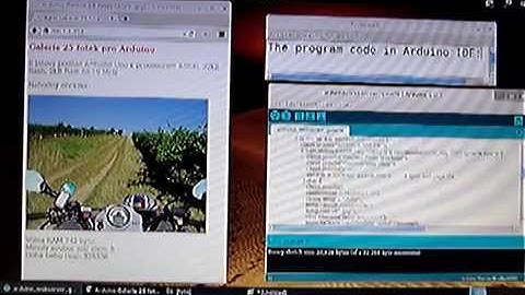 atmel 8bit web server arduino - page with photo galery