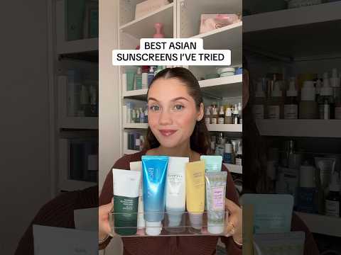 1.BEST ASIAN SUNSCREENS‼️#skincare