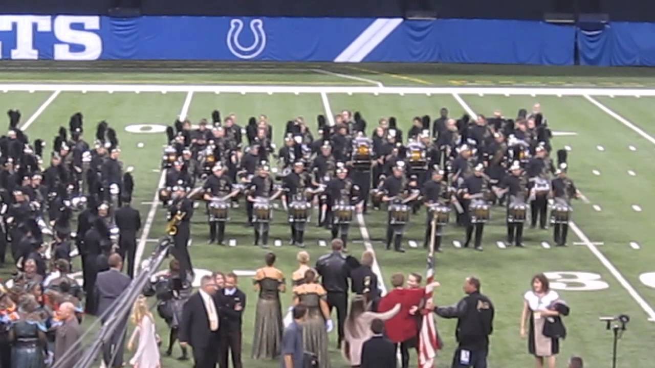 Avon Marching Band State Finals Walk Off 2013 YouTube