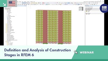 Definition and Analysis of Construction Stages in RFEM 6
