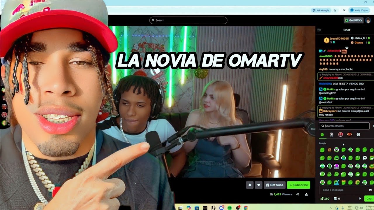 RDjavi: Reaccionando A SoyOmartv Y SU Novia 