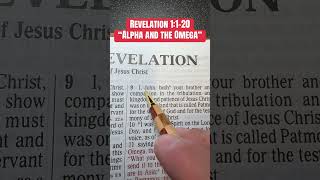 Revelation 1:1-20 “Alpha and the Omega”