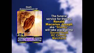 Ronald Macarius Joseph Short