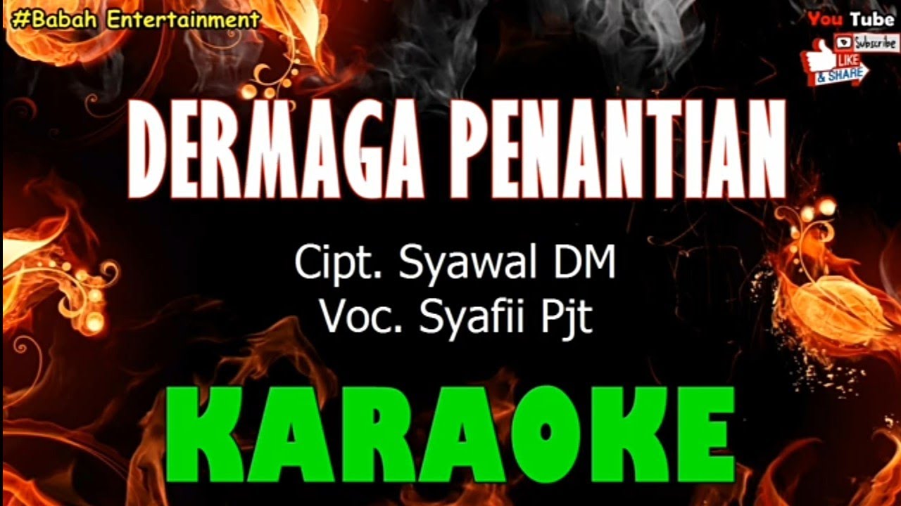 karaoke dermaga penantian - syafii pjt ( wak uteh group )