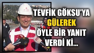Ekrem İmamoğlu Trafik 6 Ayda Bu Hale Geldi Diyen Tevfik Göksuya Öyle Bir Yanıt Verdi Ki...