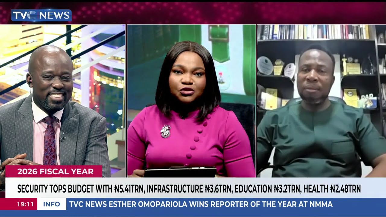 Security Tops Budget With N5.41trn, Infrastructure N3.6trn, Education N3.2trn, Health N2.48trn