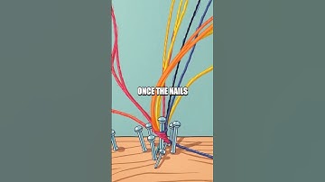 Crafting a DIY Geometric Thread Art