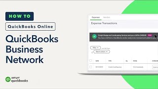 How to use the QuickBooks Business Network Net Worth